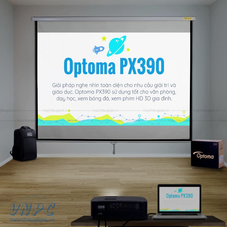 Optoma PX390 máy chiếu dùng cho văn phòng