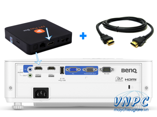 Kết nối máy chiếu với FPT Play Box