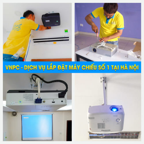 VNPC cung cấp dịch vụ Lắp đặt máy chiếu tại Hà Nội