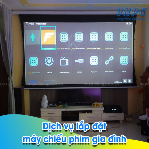 Dịch vụ lắp đặt phòng chiếu phim gia đình