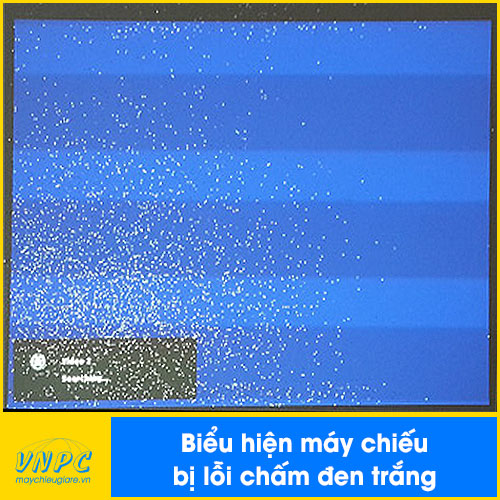 Máy chiếu bị lỗi chấm trắng đen