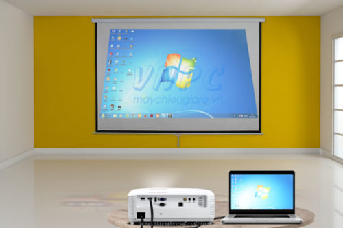 Máy chiếu bị méo hình