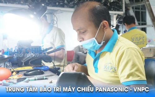 VNPC là trung tâm bảo trì máy chiếu Panasonic hàng đầu tại Việt Nam