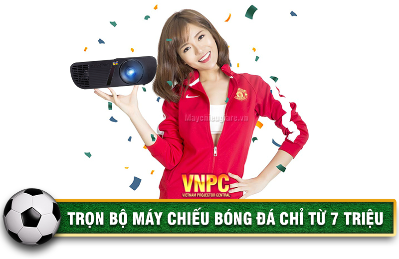 Máy chiếu bóng đá K+ model mới 2018 chỉ từ 7 triệu/bộ