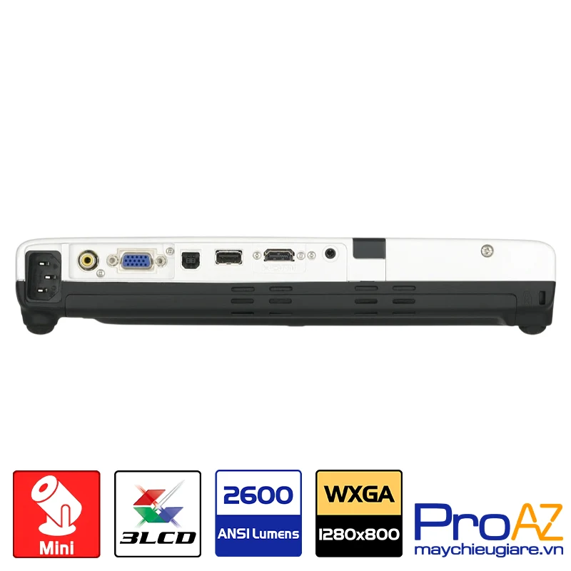 Khả năng kết nối linh hoạt của máy chiếu Epson EB-1751 Tích hợp cổng USB và các chuẩn kết nối thông dụng, Epson EB-1751 giúp người dùng chia sẻ dữ liệu và trình chiếu nội dung một cách thuận tiện nhất.