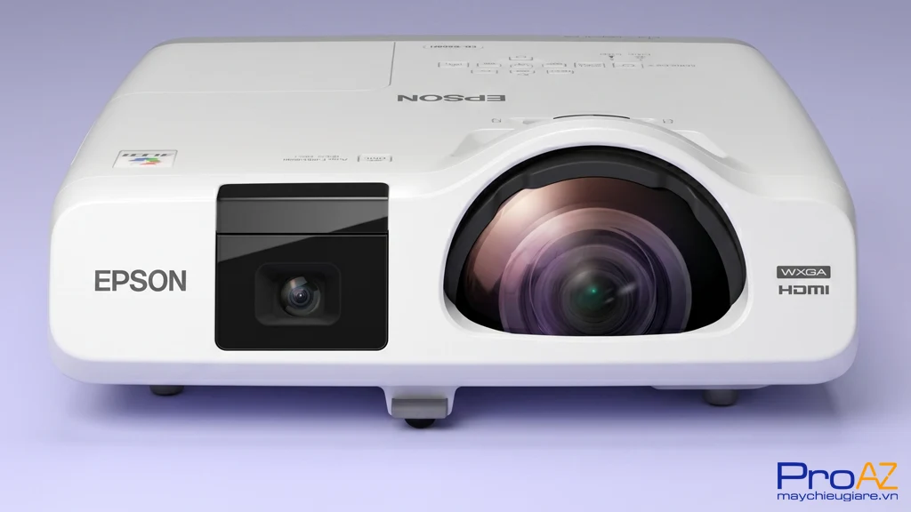 Epson EB-536Wi có thiết kế chuyên dụng cho trình chiếu gần, linh hoạt trong lắp đặt, mang lại sự gọn gàng và thẩm mỹ cho mọi không gian chuyên nghiệp.