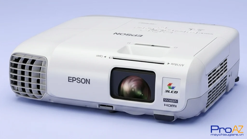 Bóng đèn Epson EB-955WH có tuổi thọ cao giúp tiết kiệm chi phí vận hành.