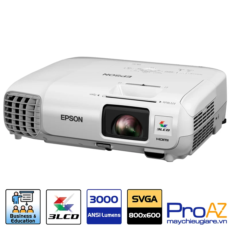 Epson EB-98H trang bị công nghệ 3LCD mang lại hình ảnh sống động Công nghệ 3LCD trên Epson EB-98H mang lại hình ảnh sống động và màu sắc trung thực tuyệt đối.