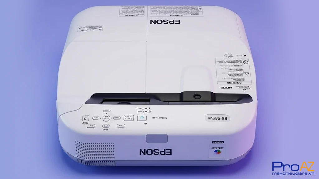 Epson EB 585Wi công nghệ tương tác siêu gần biến mọi mặt phẳng thành bảng thông minh cho lớp học hiện đại.