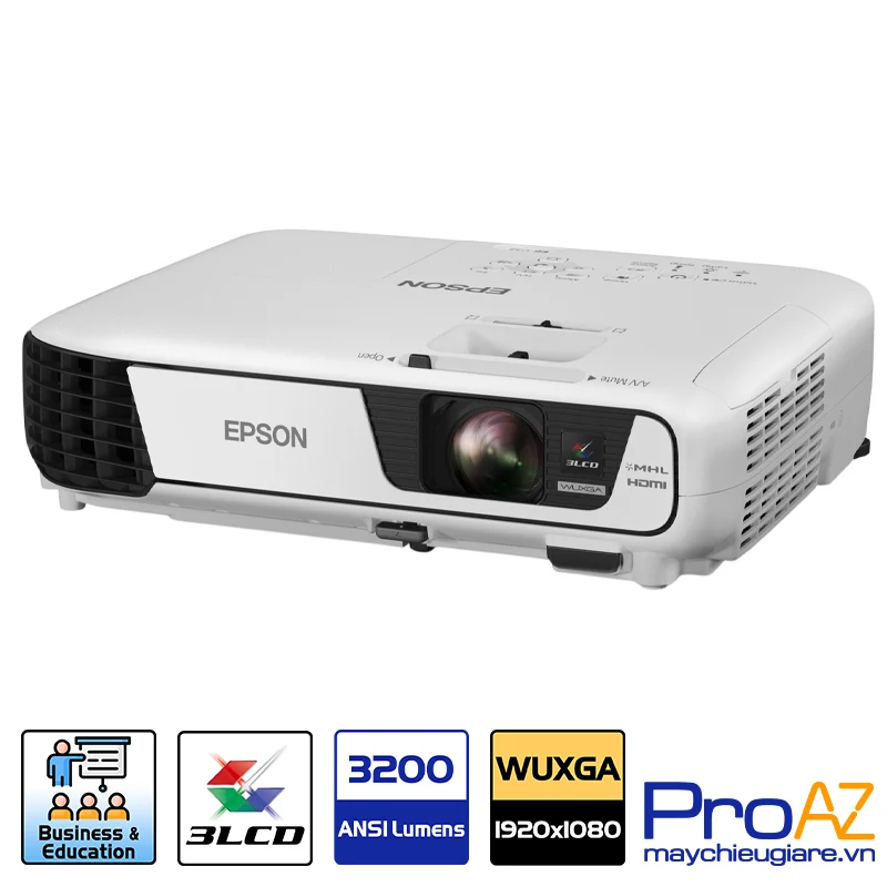 Công nghệ trình chiếu 3LCD tiên tiến trên máy chiếu Epson EB-U32 Công nghệ 3LCD trên Epson EB-U32 cho màu sắc trung thực và sống động.