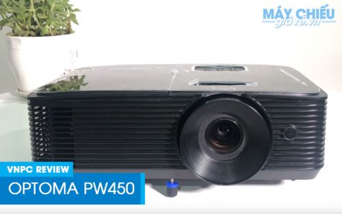 Đánh giá Optoma PW450 Máy chiếu chuẩn HD mới 2019