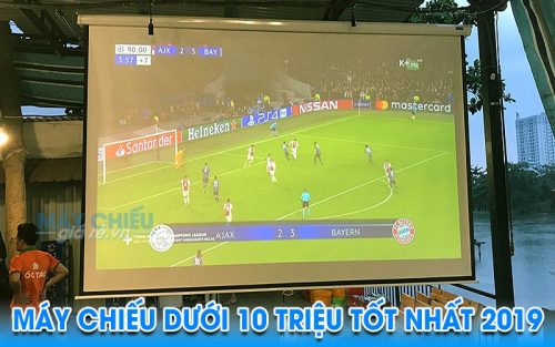 Máy chiếu bóng đá cho quán ăn chỉ từ 10 triệu một bộ