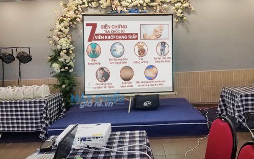 VNPC cho thuê máy chiếu sự kiện tọa đàm về sức khỏe tại TpHCM