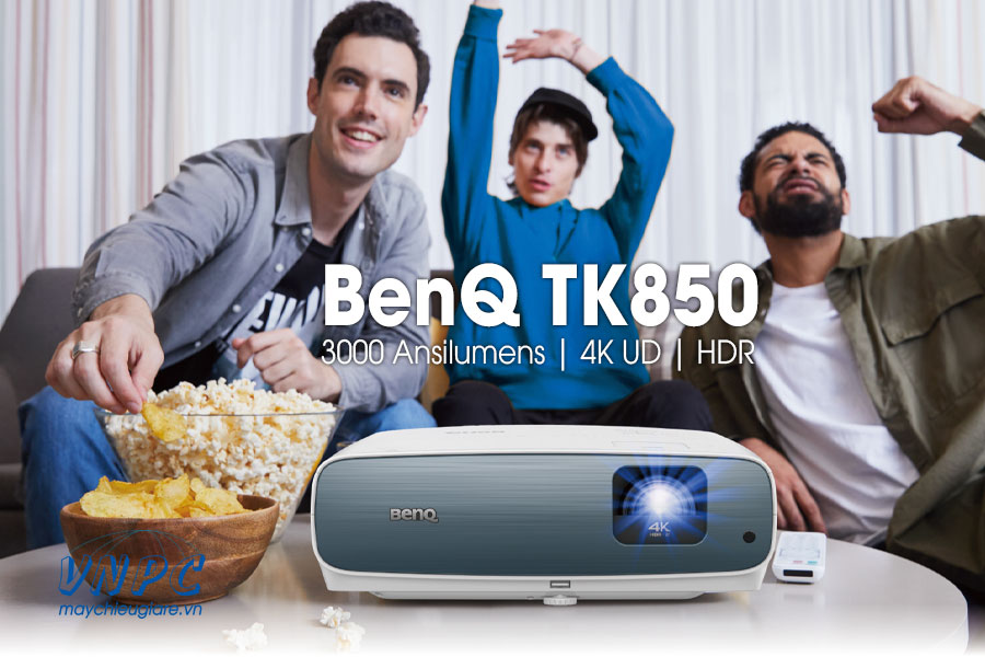 BenQ TK850 máy chiếu 4K giải trí phim gia đình cao cấp