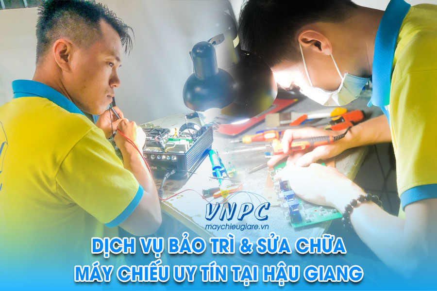 Sửa máy chiếu tại Hậu Giang