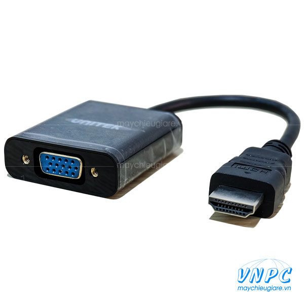 Cáp chuyển HDMI sang VGA chính hãng Unitek Cáp chuyển HDMI sang VGA chính hãng Unitek