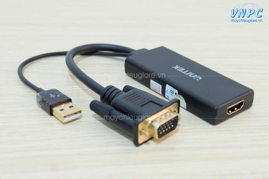Cáp chuyển VGA sang HDMI chính hãng Unitek