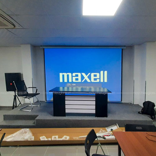 Lắp đặt 2 bộ máy chiếu Maxell MC-EX403E & MC-EX303E tại KIM LAND