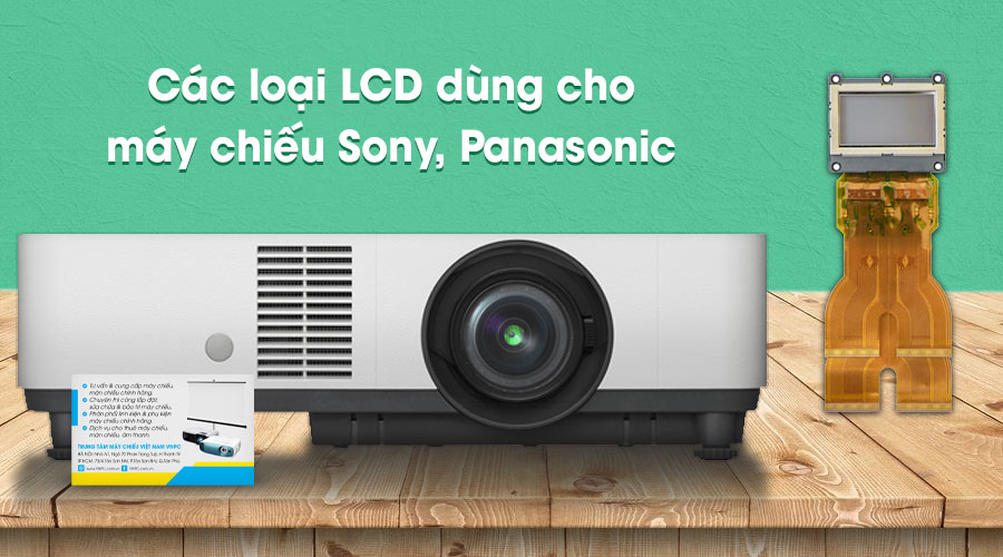 LCD dùng cho máy chiếu Sony, Panasonic